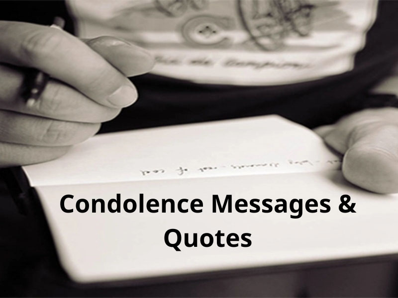 General condolence message and quotes