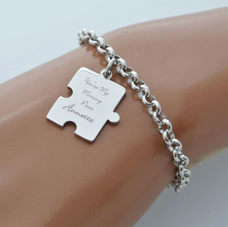 Silver bracelet unique engagement gifts