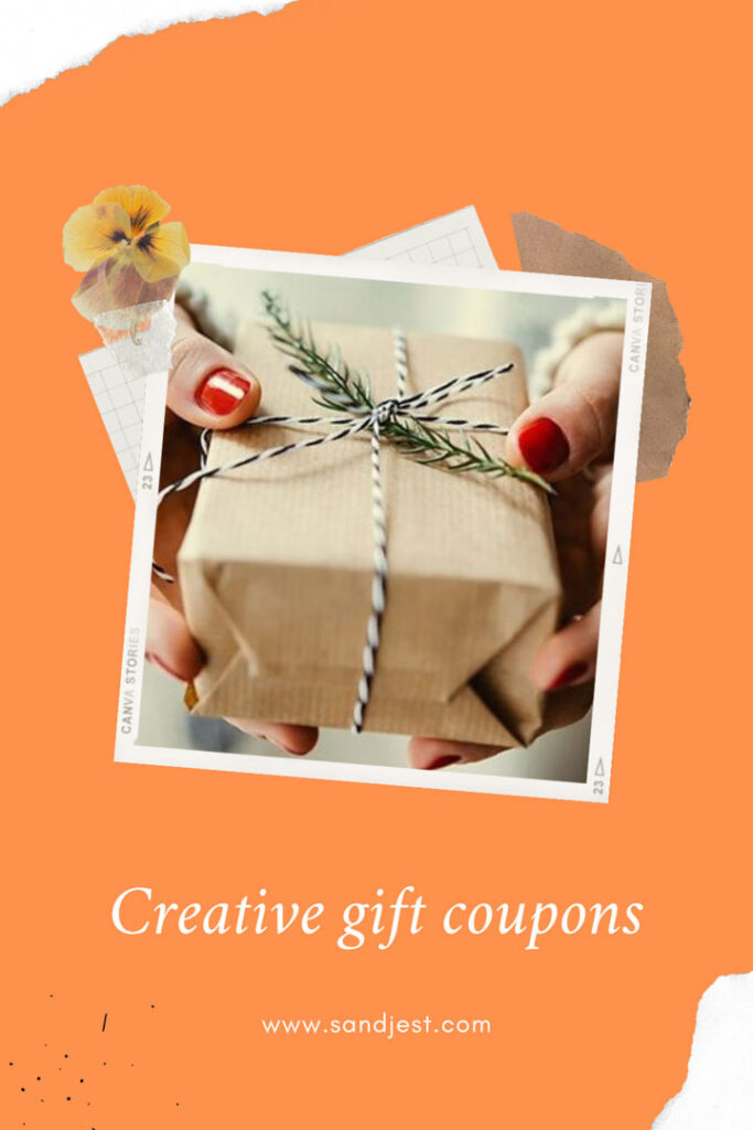 favorite gift coupons that your partner can pick out himself 