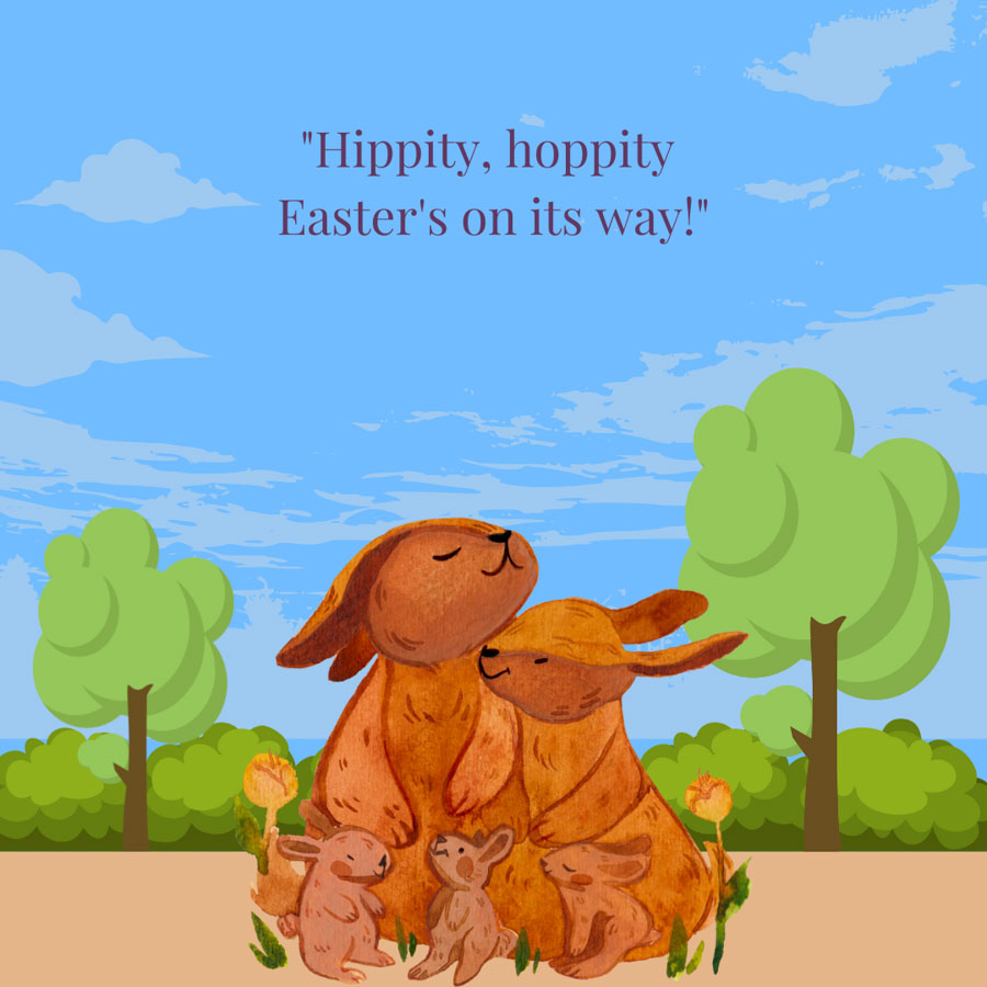 cute funny easter quote